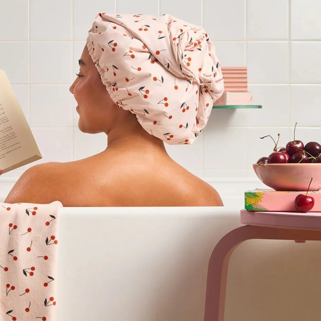 Gorro de Ducha Chili Vainilla | Anti-Frizz y Anti-Humedad