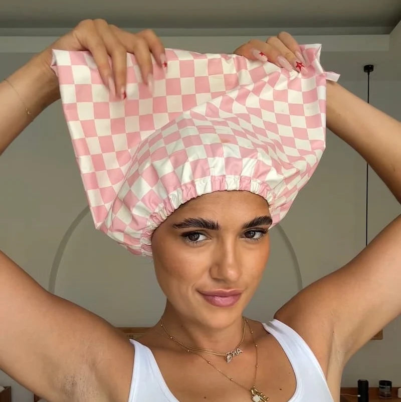 Gorro de Ducha Chili Vainilla | Anti-Frizz y Anti-Humedad